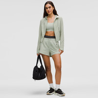lululemon丨Define 女士短款连帽夹克 *网面 LW3JHWS 雾绿 S /6