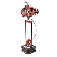 若客（ROKR）重力摇摆深海探险员 diy手工积木拼图拼装模型益智玩具