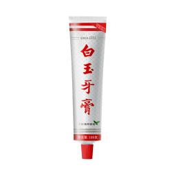 白玉 maxam 美加净 白玉 上海白玉牙膏100克升级清新口气薄荷味清洁牙齿老牌国货