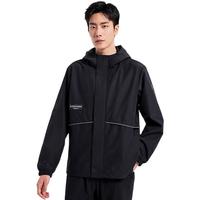XTEP/特步 双层风衣保暖 男士户外连帽外套