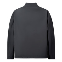 才子(TRIES)棉衣男冬季立领轻商务外套男士抗菌加厚保暖棉服轻便防风男上衣 灰色 XL (175/92A)