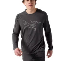 ARC'TERYX 始祖鸟 男士  Cormac Logo 长袖T恤 三色可选