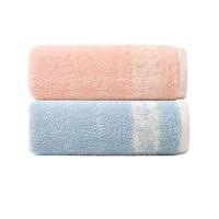 无印良品毛巾7A抗菌新疆棉男士100%纯棉毛巾不易掉毛2条装柔软亲肤强吸水