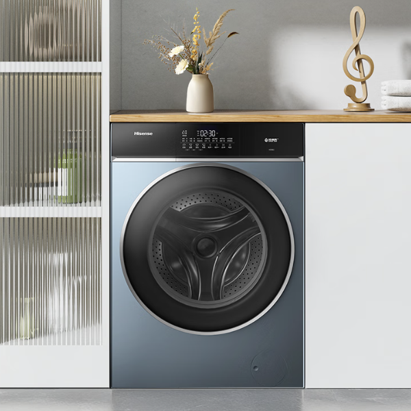 Hisense 海信 钢琴师 HG10IE2 滚筒洗衣机 10kg 墨玉青