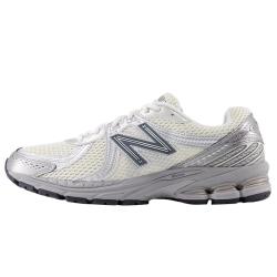 new balance ML860GO2 复古休闲鞋 奶白色/银色 38
