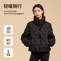 美力城短款渐变羽绒服暖天鹅女装新款鹅绒加厚时尚百搭休闲短外套