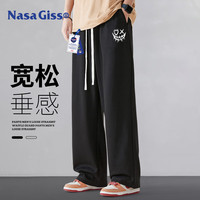 NASA GISS 男士运动长裤 黑色