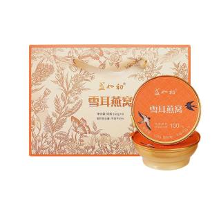 盏如初 即食雪耳燕窝银耳营养滋补女性中老年送长辈闺蜜端午送长辈 雪耳燕窝礼盒装 168g*8碗