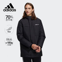 adidas 阿迪达斯 羽绒服男装连帽保暖运动时尚休闲户外御寒舒适HF0505 A/M