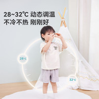 i-babyibaby儿童套装夏季男女童短袖短裤两件套可爱卡通宝宝衣服小蘑菇 啵啵粉兔 80码