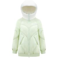 波司登（BOSIDENG）【清仓】奥莱特价清仓冬季羽绒服女加厚小个子连帽百搭外套 青苹果4632 M 165/88A
