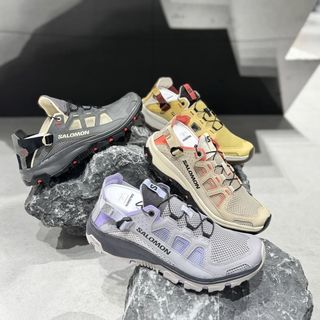 萨洛蒙 Techsonic 网面透气 溯溪鞋