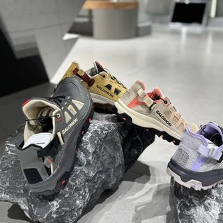 萨洛蒙 Techsonic 网面透气 溯溪鞋