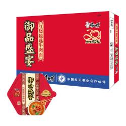 康师傅 御品盛宴大块红烧臻选牛肉泡面整箱 166g×6盒