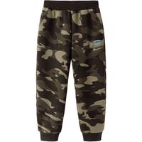 加绒加厚高倍暖儿童长裤男童女童加厚休闲裤子中大童秋冬款童装