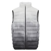 雪中飞秋冬男式轻薄羽绒服马甲基础男士短款羽绒秋马甲 宝石黑|8086 3XL 190/108A