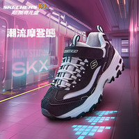 斯凯奇 996212L 儿童运动鞋 黑色/白色