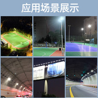 led模组隧道灯户外防水150W200W泛光投光灯高杆球场广告牌照明灯