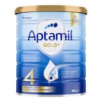 Aptamil 爱他美 新西兰澳洲金装版 婴幼儿配方奶粉 澳金4段1罐装 900g