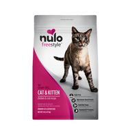 NULO诺乐自由天性猫粮全价低GI高蛋白成猫幼猫宠物天然无谷主粮 鸡肉鳕鱼|2.27kg新货26年10月