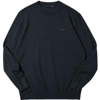 HLA海澜之家中华龙长袖针织衫男25可机洗柔软毛衣男春秋 藏青（净色）(41) 2XL 185/100A(XXL)165~180斤