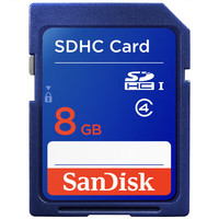 闪迪 Sandisk 单反数码相机内存卡SD卡入门级 SDHC 8GB 8GB