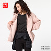 UNIQLO 优衣库 女装防风拉链连帽外套/内里摇粒绒防水472150 11 粉红色
