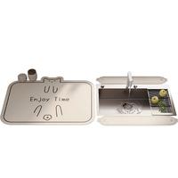 厨房水龙头挡水条洗手台防溅水硅藻泥沥水垫卫生间台面垫免洗