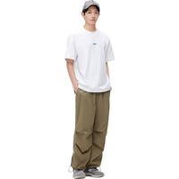 GXG男装 265g重磅绣花短袖T恤 夏季