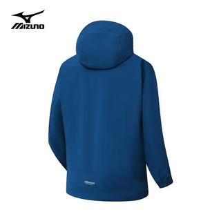 Mizuno美津浓户外三合一冲锋衣男夹克上衣防风两件套情侣登山运动服