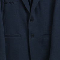 GANT甘特春季新款男士西服时尚通勤纯色简约休闲宽松西装外套上衣