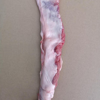 湘明有絮新鲜冷冻猪油边肉烧烤食材护心肉东北大油边鲜猪肉猪下货 鲜冻油边3斤