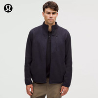 lululemon丨Sojourn 男士拉绒内里针织夹克 LM3EW9S 黑夜/黑夜 XL
