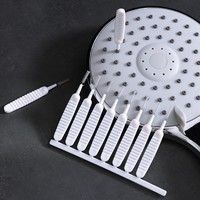 米良品 多功能花洒孔喷头清洁刷 60只装