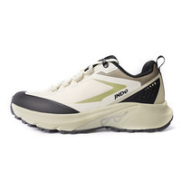 鲸动呼吸鞋防泼水户外登山徒步鞋男鞋女鞋特斯拉阀排气减震耐磨运动鞋 登月青 44