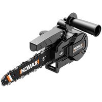 Komax科麦斯角磨变电锯转换头家用小型手持木工锯伐木锯户外锯柴砍树电链锯
