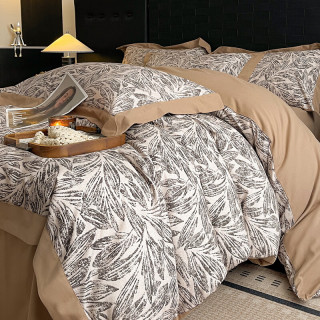 100支纯净拉绒秋冬保暖纯棉四件套 200*230cm