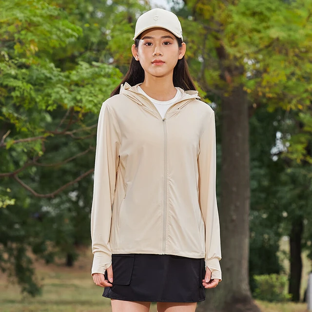 Simboo高指数UPF100+原纱防晒衣女夏新款防紫外线冰丝户外运动防晒服男
