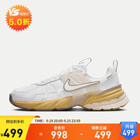 NIKE 耐克 休闲鞋女子复古减震V2K RUN运动鞋FZ2622-100白38