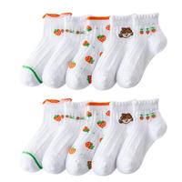 超值【10双装】中筒袜棉质春秋舒适中大童袜子女童袜子