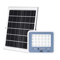 雷士 NVC Lighting太阳能灯壁灯感应户外家用庭院灯室外投光灯光控+人体感应400lm 钜惠!400lm+电量显示+照约25㎡