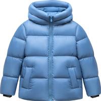 迷你巴拉 MINI BALA 【热Hi2.0】男女童发热抗寒羽绒服宝宝亲子羽绒外套 冰蓝80935 130