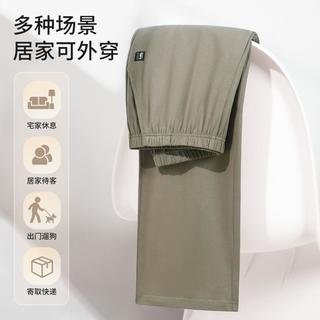 纤丝鸟 【100%棉】纯棉舒适男士睡裤居家休闲裤家居裤长裤可外穿睡衣