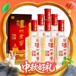 泸州老窖 六年窖头曲 52%vol 浓香型白酒500ml*6瓶