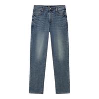 森马（Semir）森柔牛仔|牛仔裤男显瘦显高小直筒裤子秋季长裤基础103524124104A 牛仔中蓝88201 28