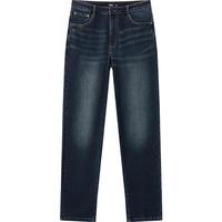 森马（Semir）森柔牛仔|牛仔裤男显瘦显高小直筒裤子秋季长裤基础103524124104A 牛仔蓝黑88501 30