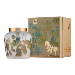 八马茶业 茶叶 福鼎白茶 2017年白牡丹 老白茶 千里江山礼盒装160g