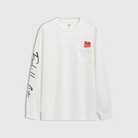 Gap 故宫联名刺绣红包Logo长袖T恤