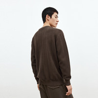 太平鸟男装毛衣BWEBD4239 灰色（宽松）1 2XL