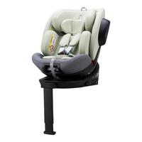 袋鼠爸爸星途pro儿童座椅0-7-12岁360度旋转新生婴儿宝宝车载座椅 星途3【海沫绿】前10名有好礼